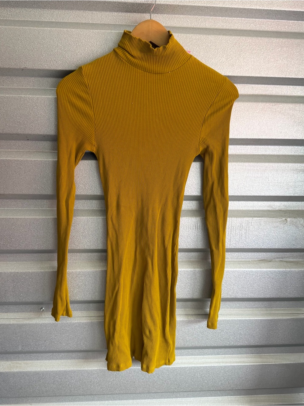 Free People Beach ribbed turtleneck dress